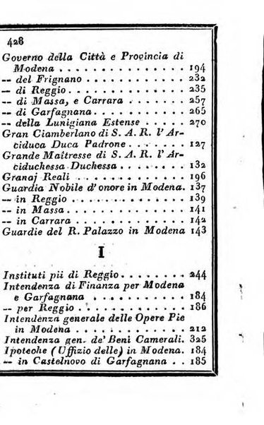 Almanacco di corte