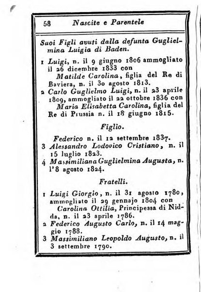 Almanacco di corte