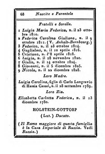 Almanacco di corte