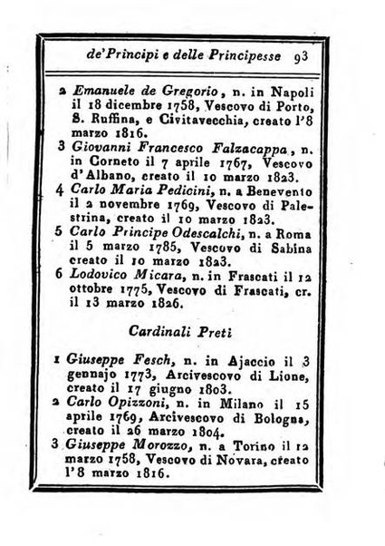 Almanacco di corte