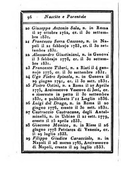 Almanacco di corte