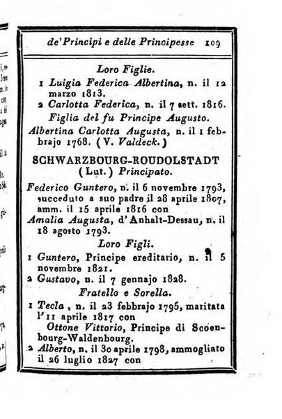 Almanacco di corte