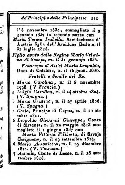 Almanacco di corte