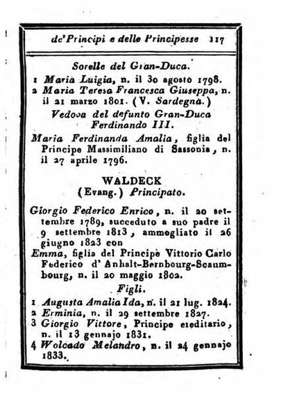 Almanacco di corte