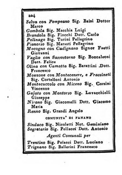 Almanacco di corte