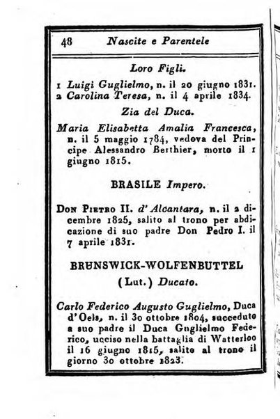 Almanacco di corte