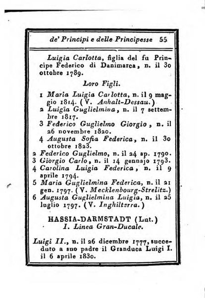 Almanacco di corte