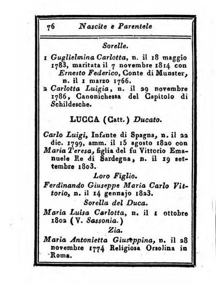 Almanacco di corte