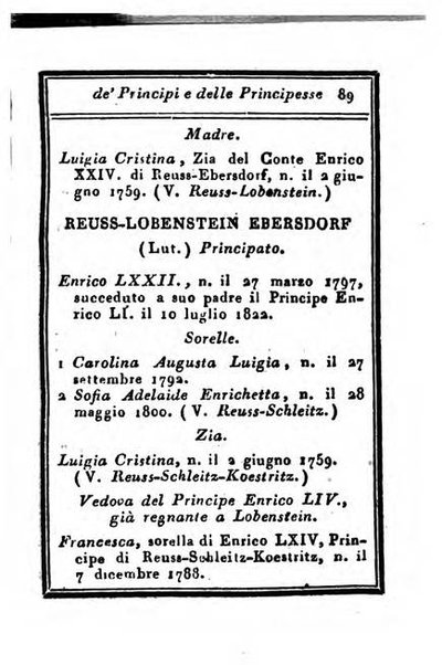 Almanacco di corte