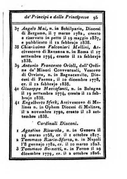 Almanacco di corte