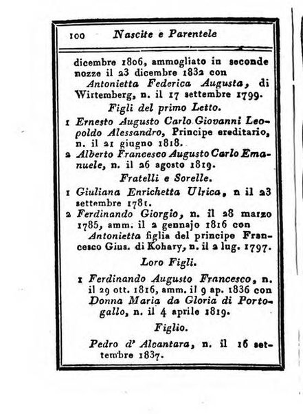 Almanacco di corte