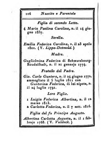 Almanacco di corte