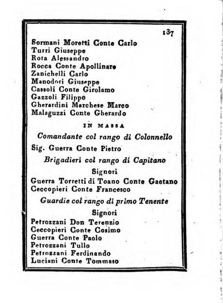 Almanacco di corte