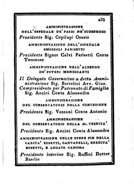 Almanacco di corte