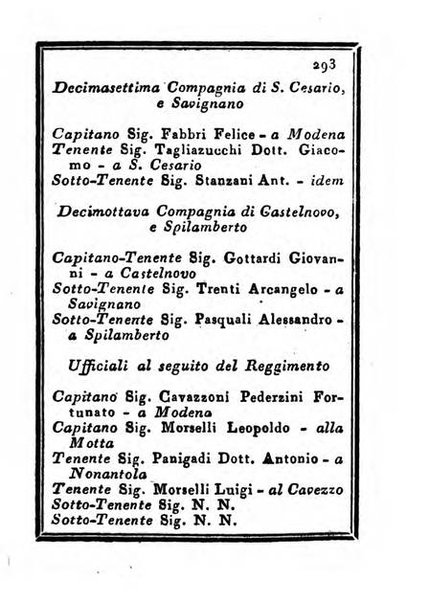 Almanacco di corte