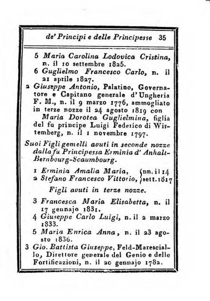 Almanacco di corte