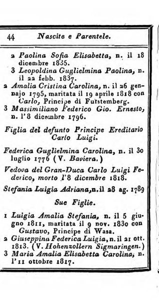 Almanacco di corte