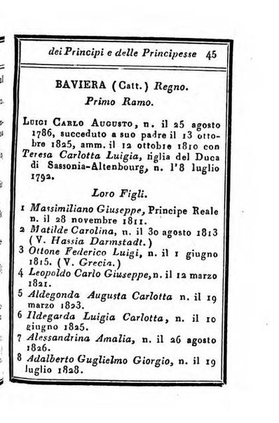 Almanacco di corte