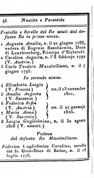 Almanacco di corte