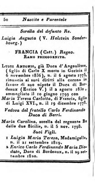 Almanacco di corte