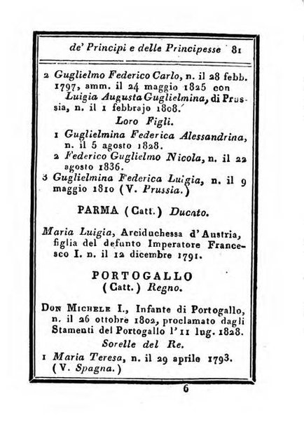 Almanacco di corte