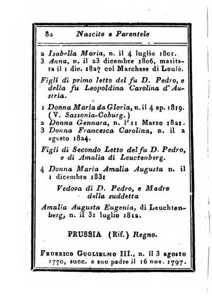 Almanacco di corte