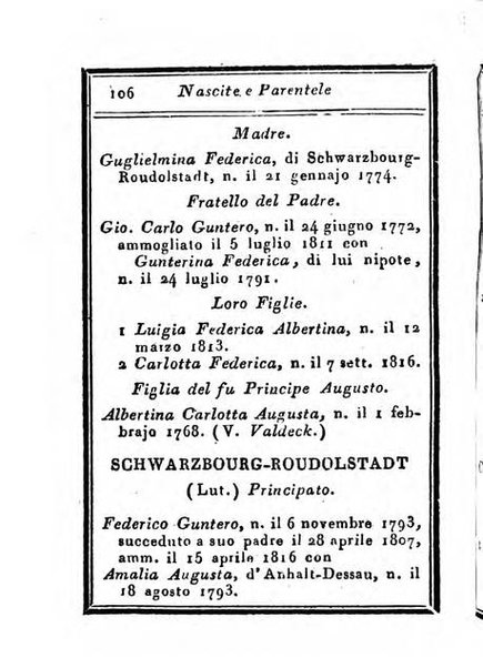 Almanacco di corte