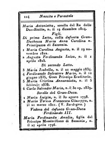 Almanacco di corte