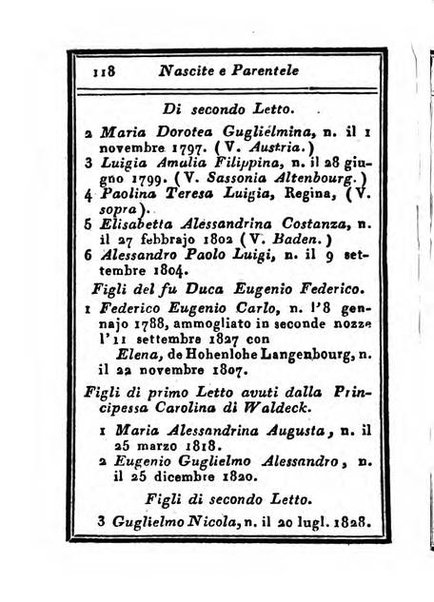 Almanacco di corte