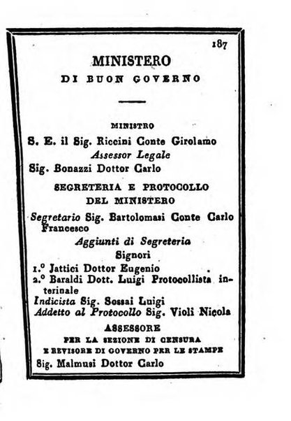 Almanacco di corte