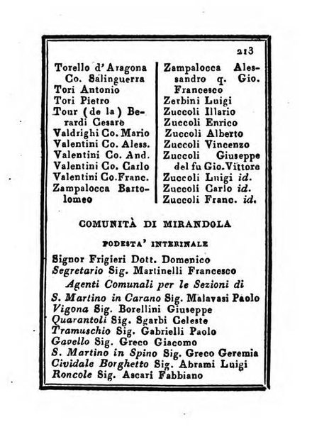 Almanacco di corte