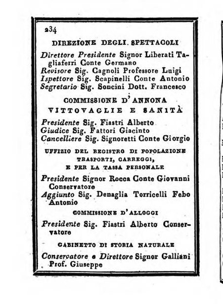 Almanacco di corte