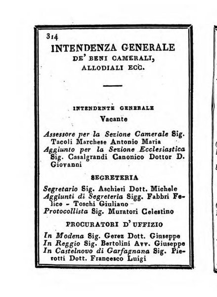 Almanacco di corte