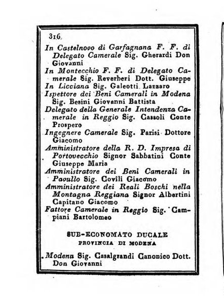 Almanacco di corte