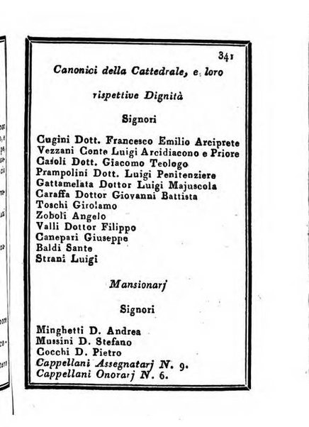 Almanacco di corte