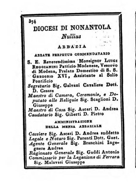 Almanacco di corte