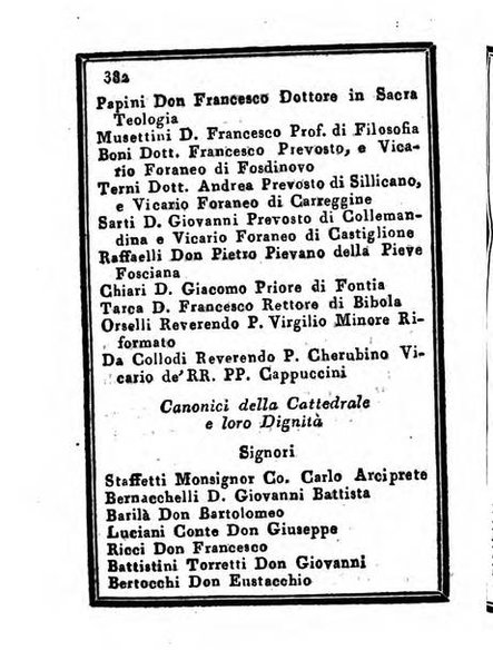 Almanacco di corte