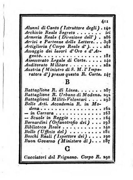 Almanacco di corte