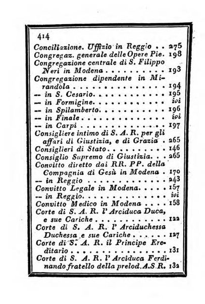 Almanacco di corte