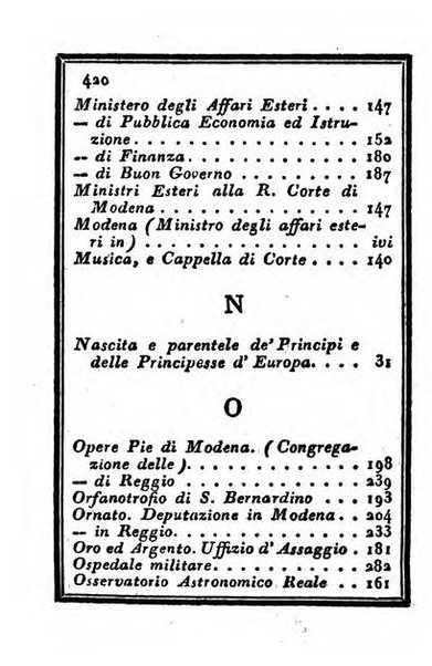 Almanacco di corte