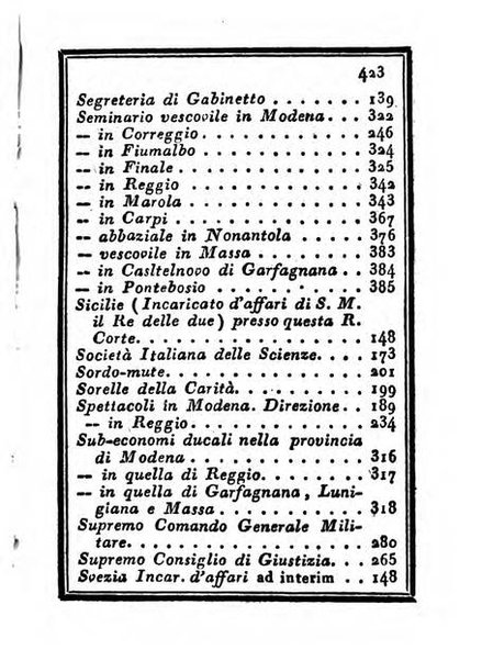 Almanacco di corte