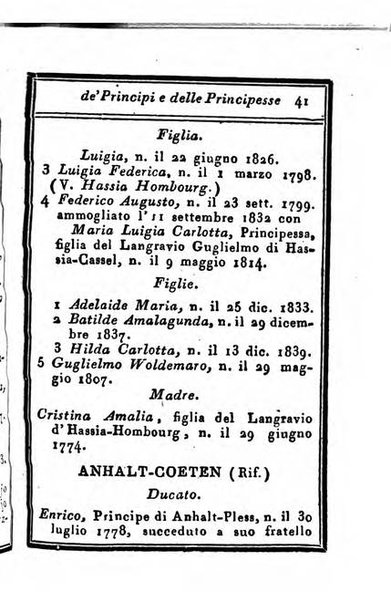 Almanacco di corte