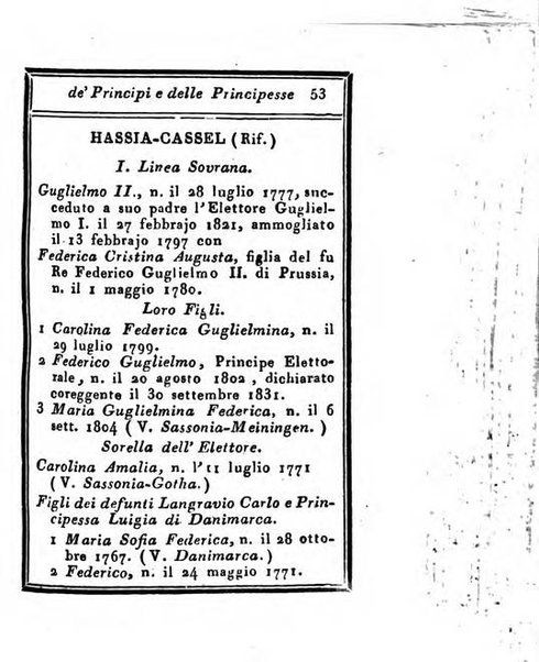 Almanacco di corte