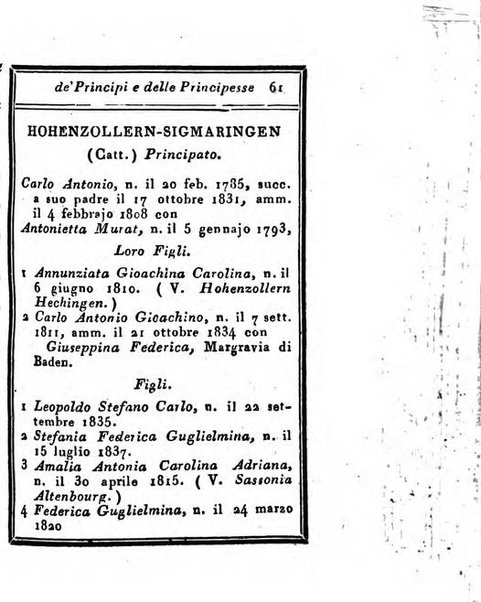 Almanacco di corte