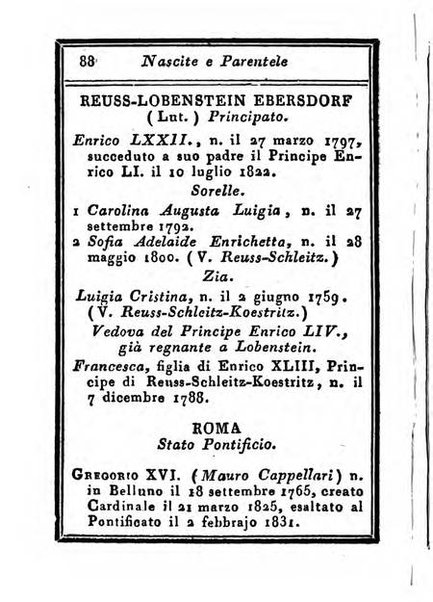 Almanacco di corte