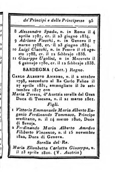 Almanacco di corte