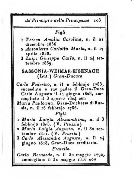 Almanacco di corte