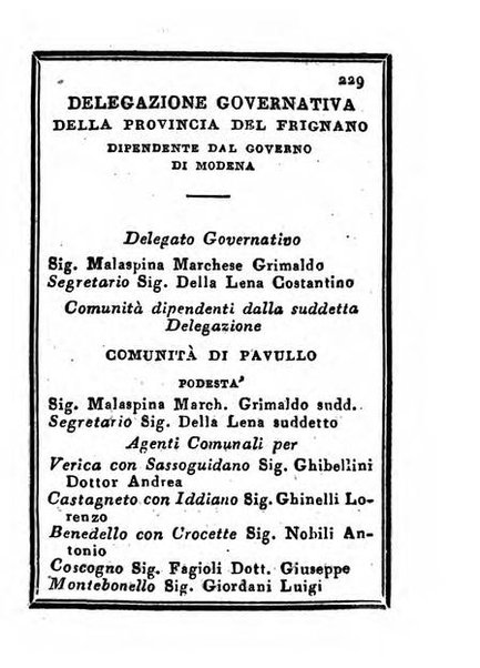 Almanacco di corte