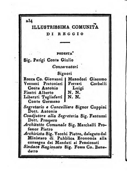 Almanacco di corte