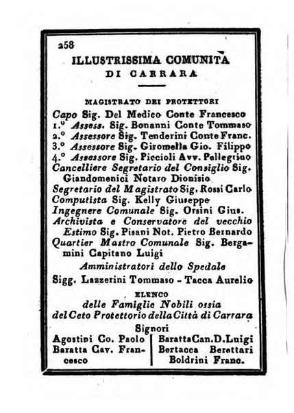 Almanacco di corte